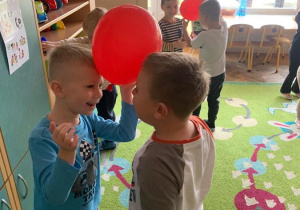 Zabawy z balonami