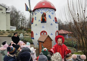 Dzieci podczas zwiedzania