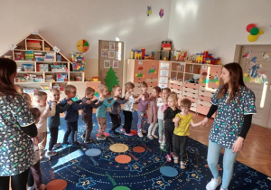 Wspólne zabawy przy muzyce