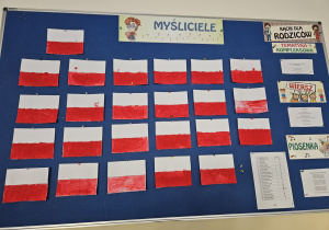 Prace plastyczne dzieci z grupy Myśliciele