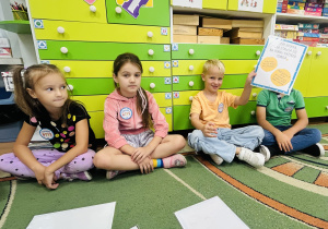Dzieci podczas Dnia Kropki