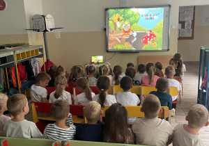 Dzieci podczas Dnia Kropki