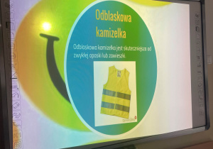 Prezentacja multimedialna dla dzieci na temat bezpieczeństwa i odblasków