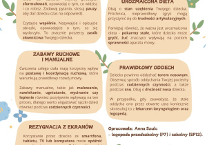 Plakat dla rodziców