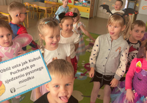 Dzieci wykonują zadania