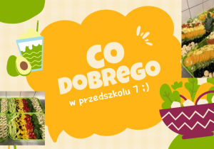 Plakat z posiłkami z tego tygodnia
