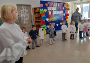 Dzieci podczas występów