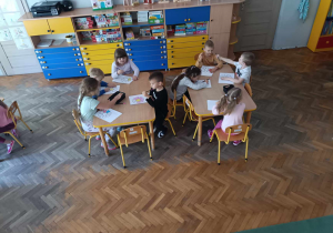 Dzieci w trakcie zajęć