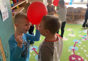 Zabawy z balonami