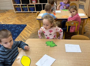 Jesienne zabawy w grupie Odkrywców