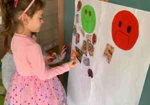 Dzieci porządkują co jest zdrowe a co nie