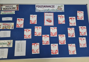Prace plastyczne dzieci z grupy Poszukiwaczy