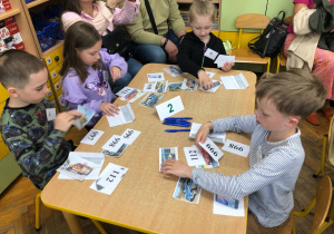 Dzieci podczas konkursu