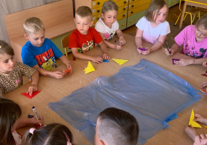Rybki z papieru z origami