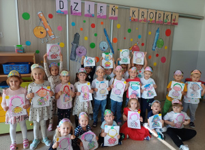 Dzieci podczas Dnia Kropki