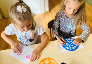 Dzieci podczas Dnia Kropki
