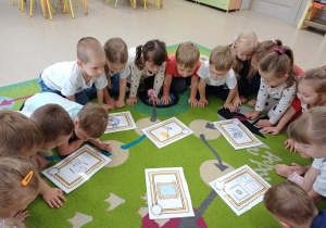 Dzieci podczas Dnia Kropki