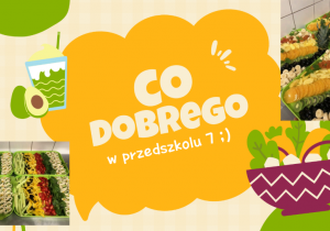 Plakat z posiłkami z tego tygodnia