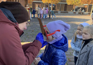 Dzieci podczas dnia Czekolady