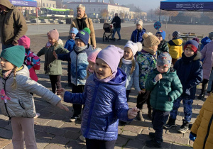 Dzieci podczas dnia Czekolady