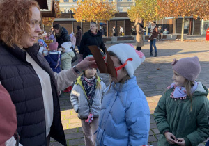 Dzieci podczas dnia Czekolady