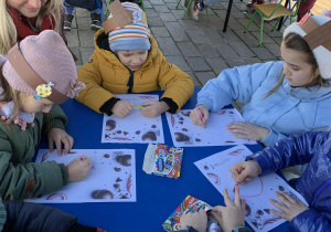 Dzieci podczas dnia Czekolady