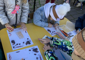 Dzieci podczas dnia Czekolady