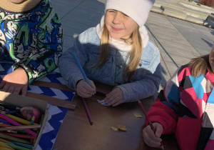 Dzieci podczas dnia Czekolady