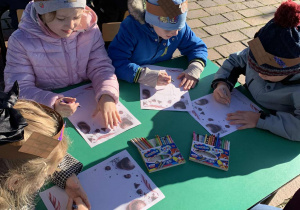 Dzieci podczas dnia Czekolady