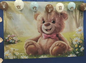 Dekoracja - Dzień pluszowego Misia