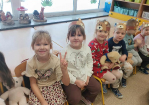 Przedszkolaki w Dniu Misia