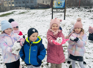 Wynalazcy bawią się na śniegu