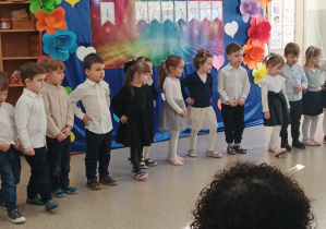 Dzieci podczas występów