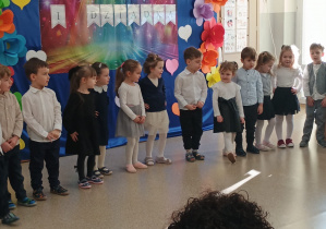 Dzieci podczas występów