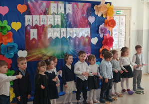 Dzieci podczas występów