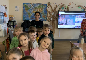 Przedszkolaki na dniach otwartych
