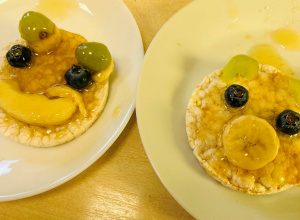 Zdrowy deser owocowy