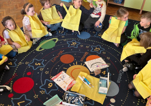 Dzieci podczas zajęć