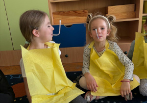 Dzieci podczas zajęć