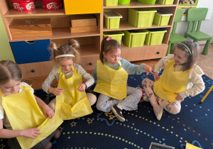 Dzieci podczas zajęć