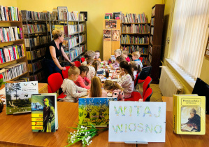 Warsztaty plastyczne w bibliotece