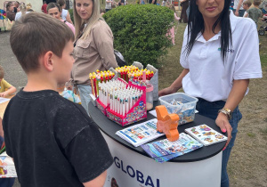 Stanowisko szkoły językowej Global