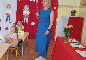 Dziewczynka podczas konkursu