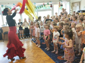 Pokaz hiszpańskiego tańca