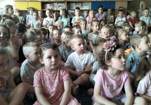 Przedszkolaki podczas koncertu