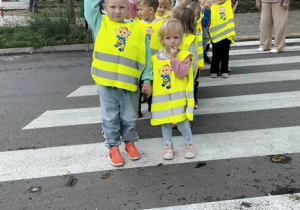 Poszukiwacze uczą się przechodzić przez jezdnię