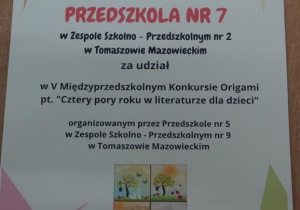 dyplom dla Przedszkola