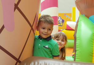 Dzieci w Candy Parku